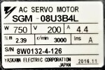 Yaskawa SGM-08U3B4L